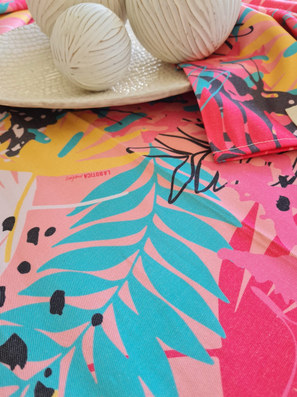 Miniatura: Mantel Cancun Rosa - Tablecloth