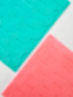 Thumbnail: Arco Iris Placa texturizada rainbow Texturing