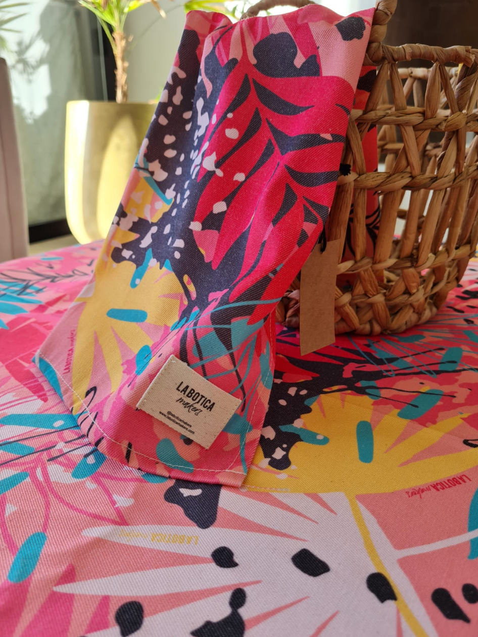 Miniatura: Mantel Cancun Rosa - Tablecloth
