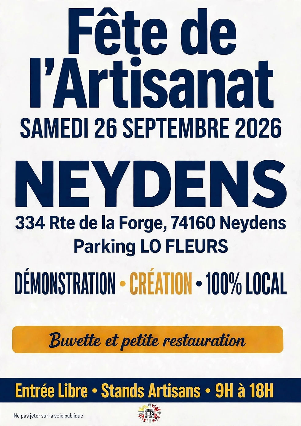 Fête de l’Artisanat
