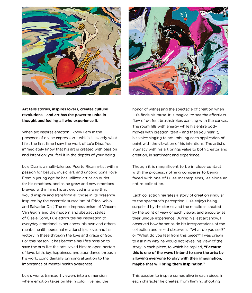 LueDiaz Art Kraven Magazine