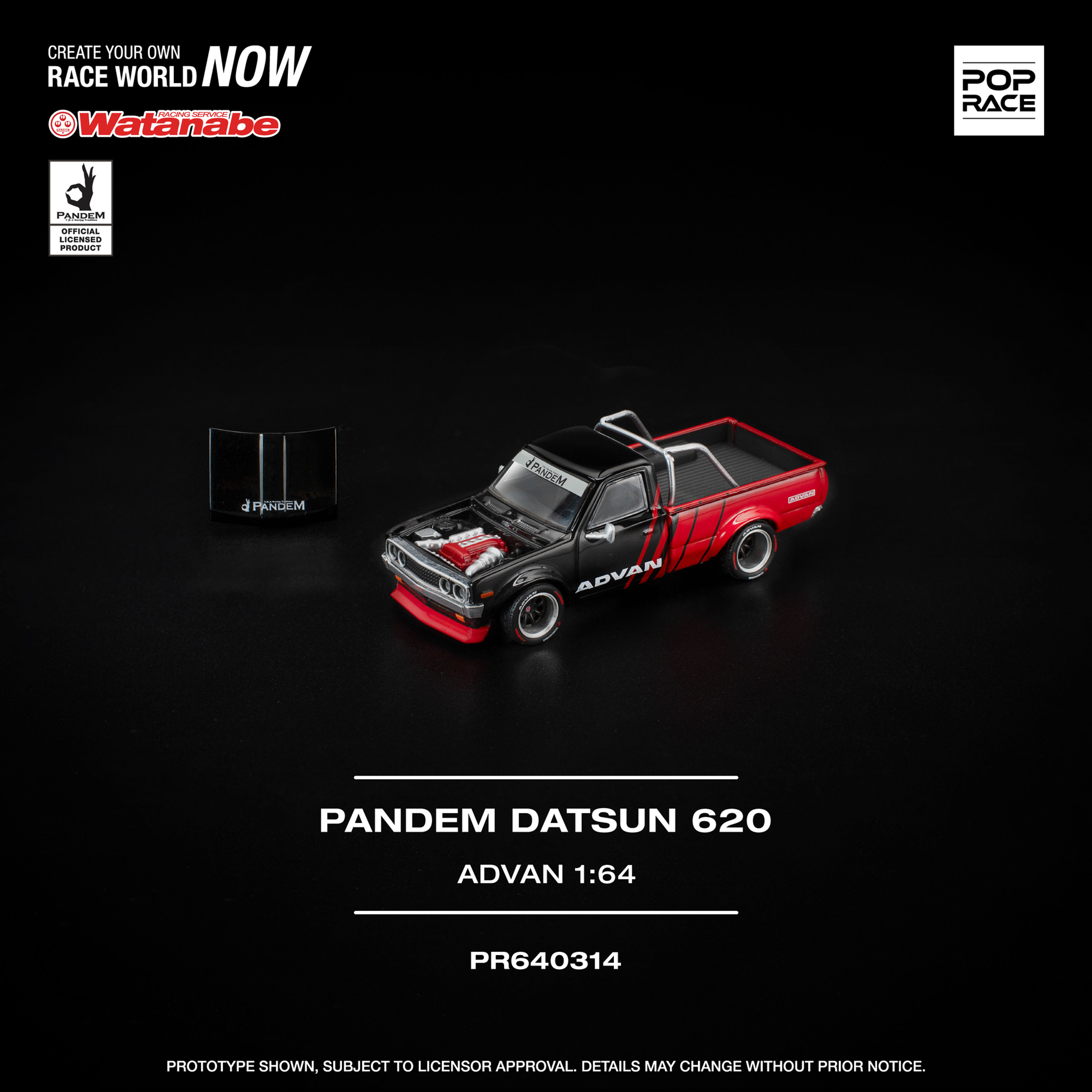 Pop Race - PANDEM DATSUN 620 ADVAN