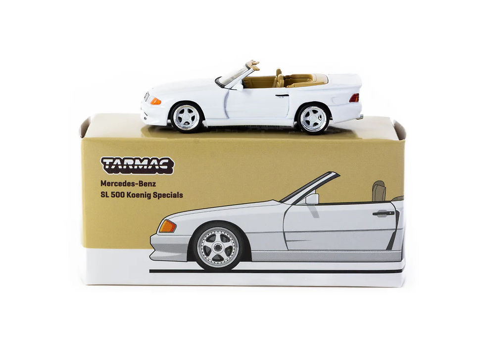 Thumbnail: Tarmac Works - Mercedes-Benz SL 500 Koenig Specials White