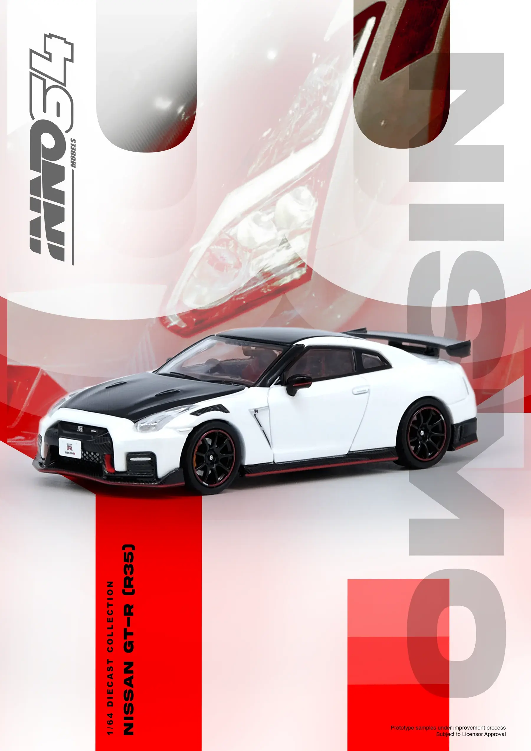 Inno64 - Nissan GT-R (R35) NISMO White