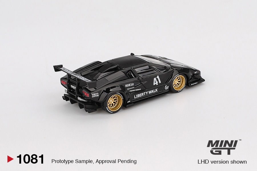 ミニカー Mini GT Lamborghini countach lbwk Mini GT 1:64 Lamborghini Countach LB-WORKS White 2024 Tokyo