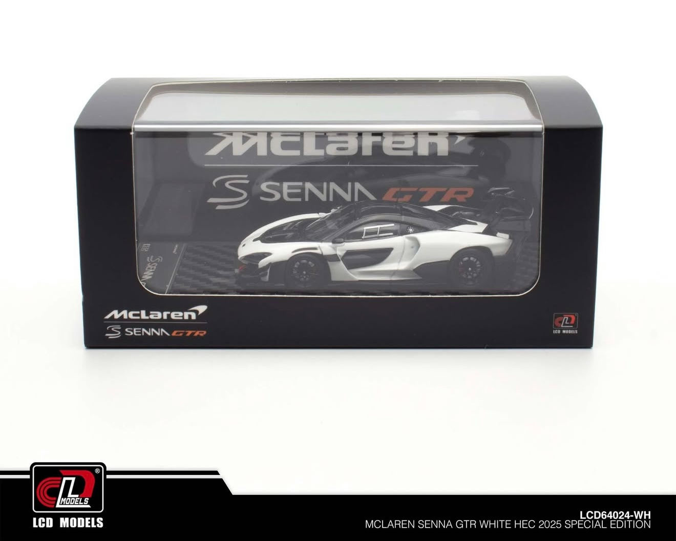LCD - McLaren Senna GTR White HEC 2025 Special Edition