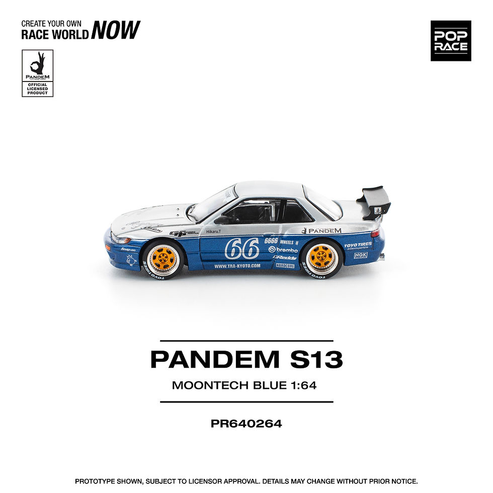 Thumbnail: Pop Race - PANDEM SILVIA S13 - MOONTECH BLUE