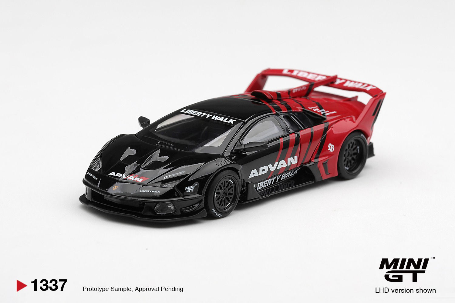 MiniGT - 1337 Lamborghini LB-Silhouette WORKS MURCIELAGO GT Evo Advan
