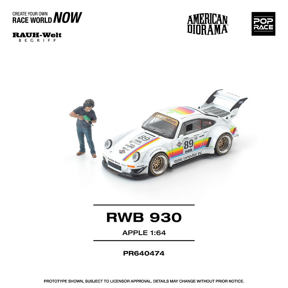 Thumbnail: Pop Race - RWB 930 APPLE WITH FIGURE