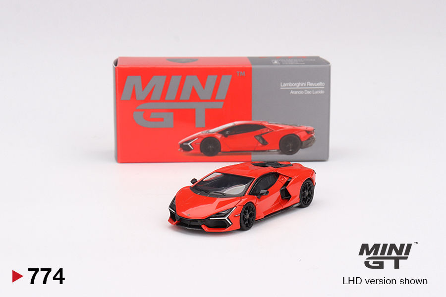 Thumbnail: MiniGT - 774 Lamborghini Revuelto - Arancio Dac Lucido