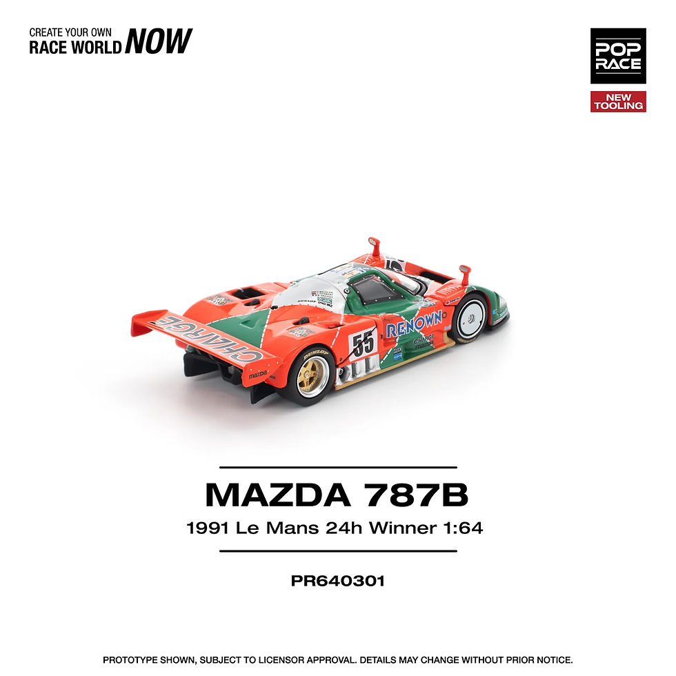 Thumbnail: Pop Race - MAZDA 787B 1991 LE MANS 24H