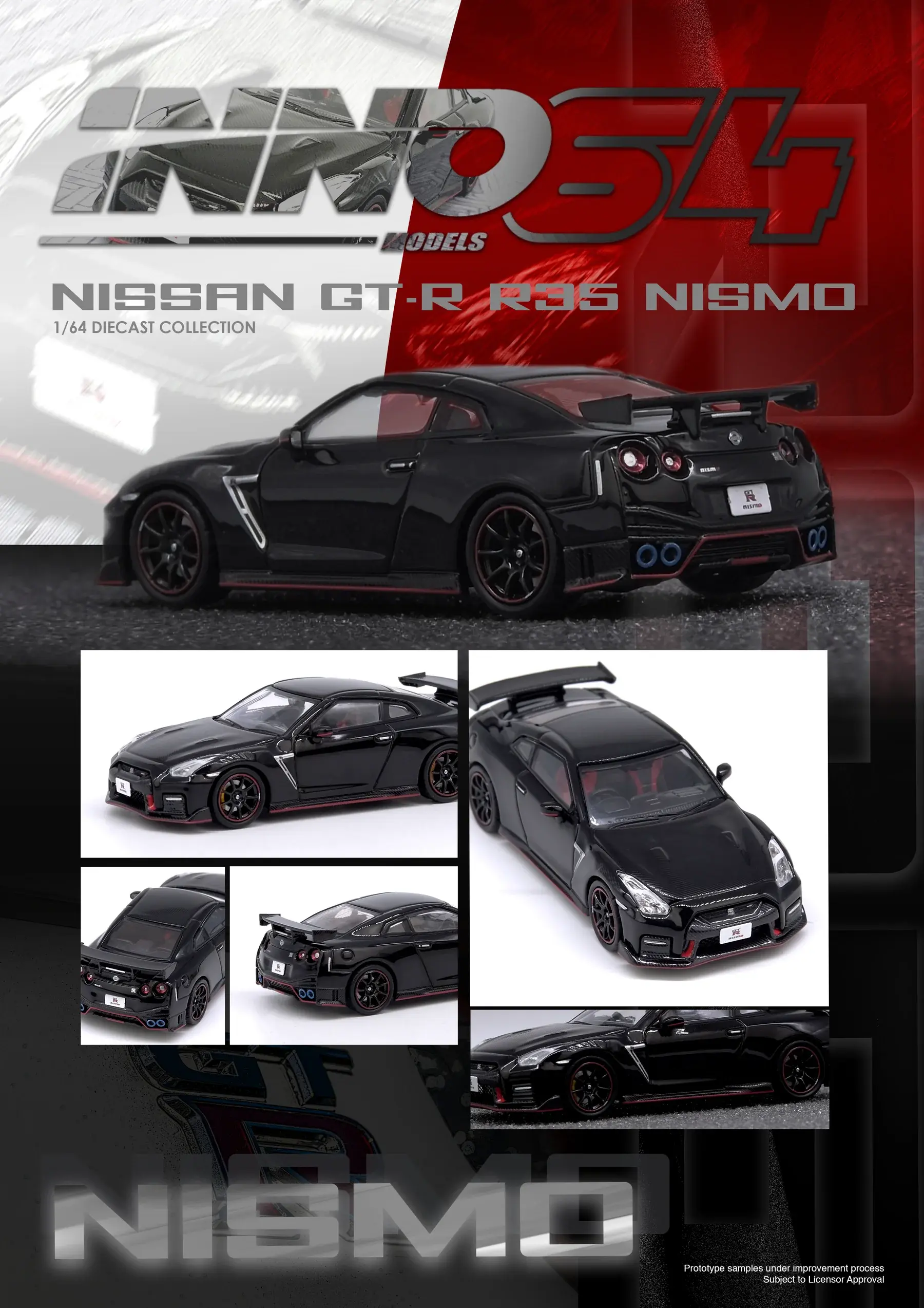 Inno64 - NISSAN GT-R (R35) NISMO Black