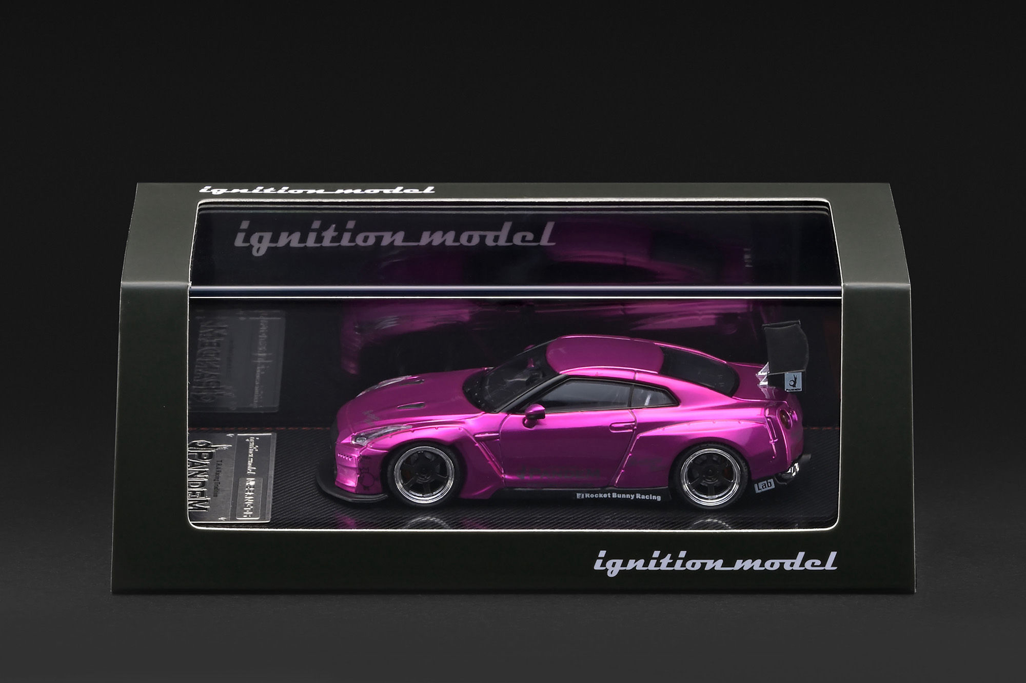Ignition Model - PANDEM R35 GT-R Pink Metallic