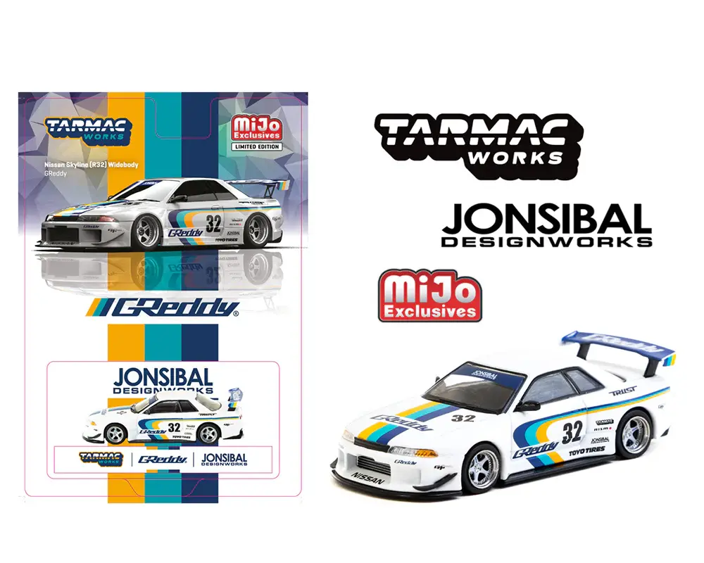 Tarmac x Mijo - NISSAN SKYLINE GT-R R32 WIDEBODY JONSIBAL