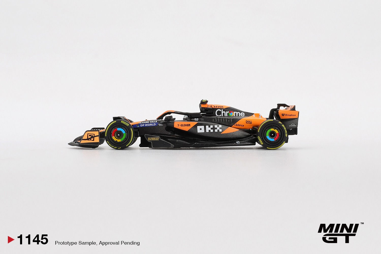 MiniGT - 1145 (Blister Pack) McLaren MCL38 #4 Lando Norris 2024 F1 2024