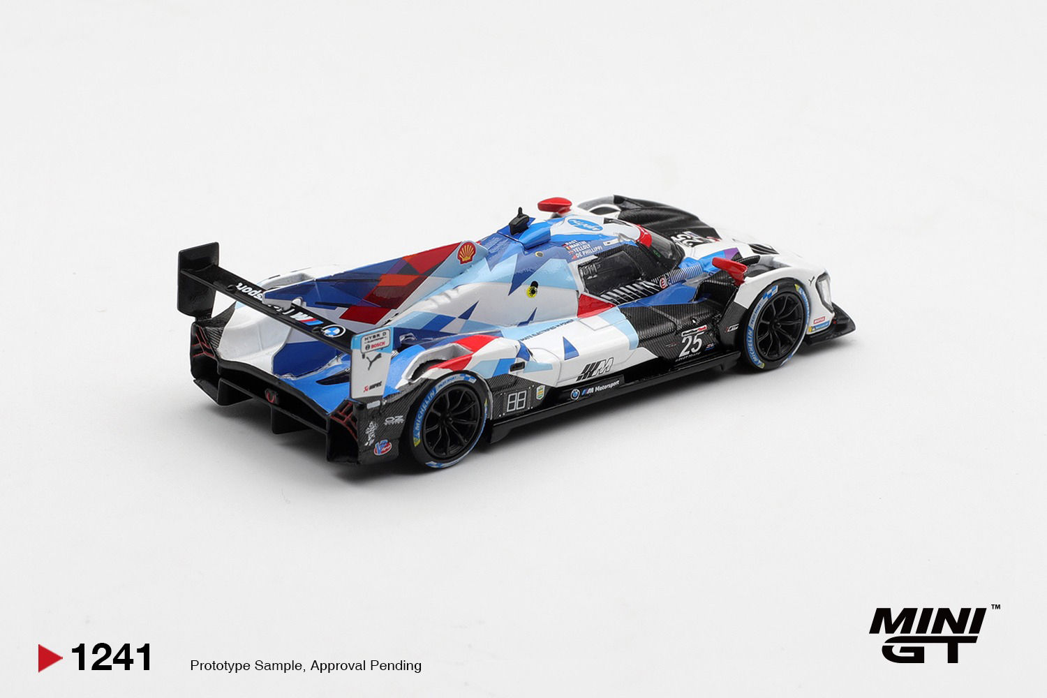 MiniGT - 1241 (Blister Pack) BMW M Hybrid V8 GTP #25 BMW M Team RLL 2024 IMSA