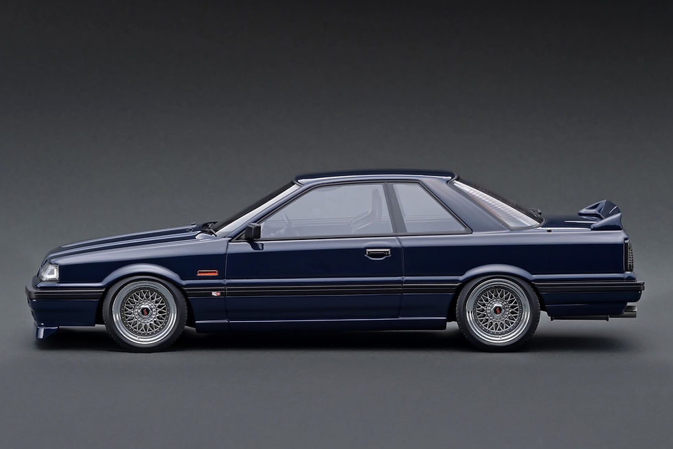 New Fill R31 IG 1:18 - Nissan Skyline GTS-R (R31) Blue Black | SuperDIECAST