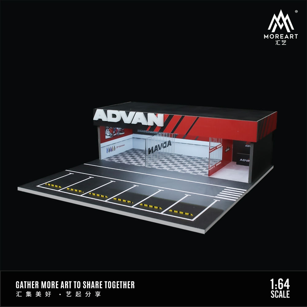MoreArt - 1:64 ADVAN Modified Shop Lighting