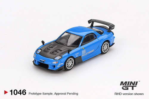 MINI GT マレーシア限定 Mazda RX-7 RE-Amemiya Mini GT Mazda RX-7 RE-Amemiya Chrome Blue MDX 2025 Event