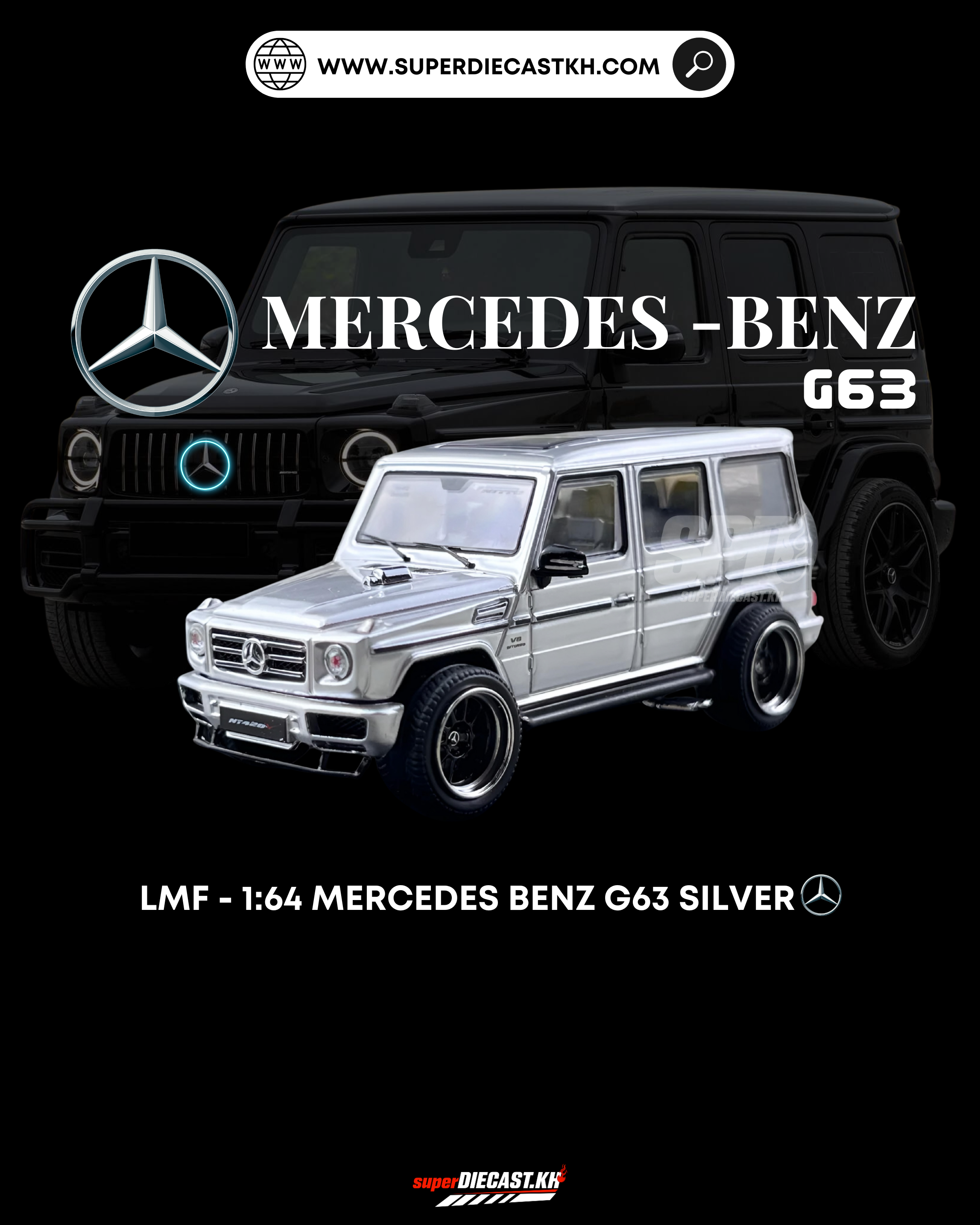 LMF - Mercedes Benz G63 Silver