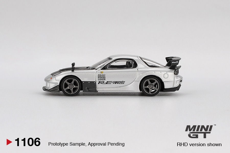 MINI GT №996 Mazda RX-7（FD3S） Mini GT Mazda RX-7 (FD3S) Itosyoukai Rei-gouki with RE