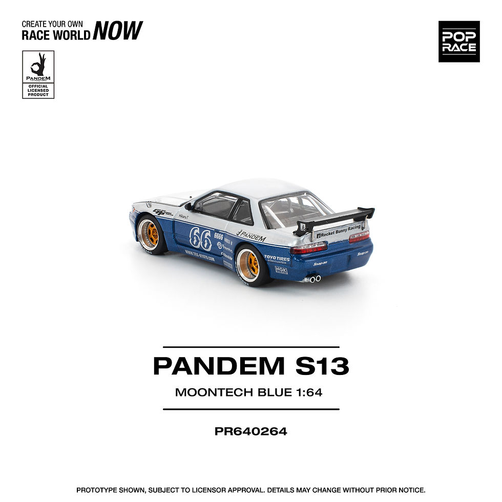 Thumbnail: Pop Race - PANDEM SILVIA S13 - MOONTECH BLUE