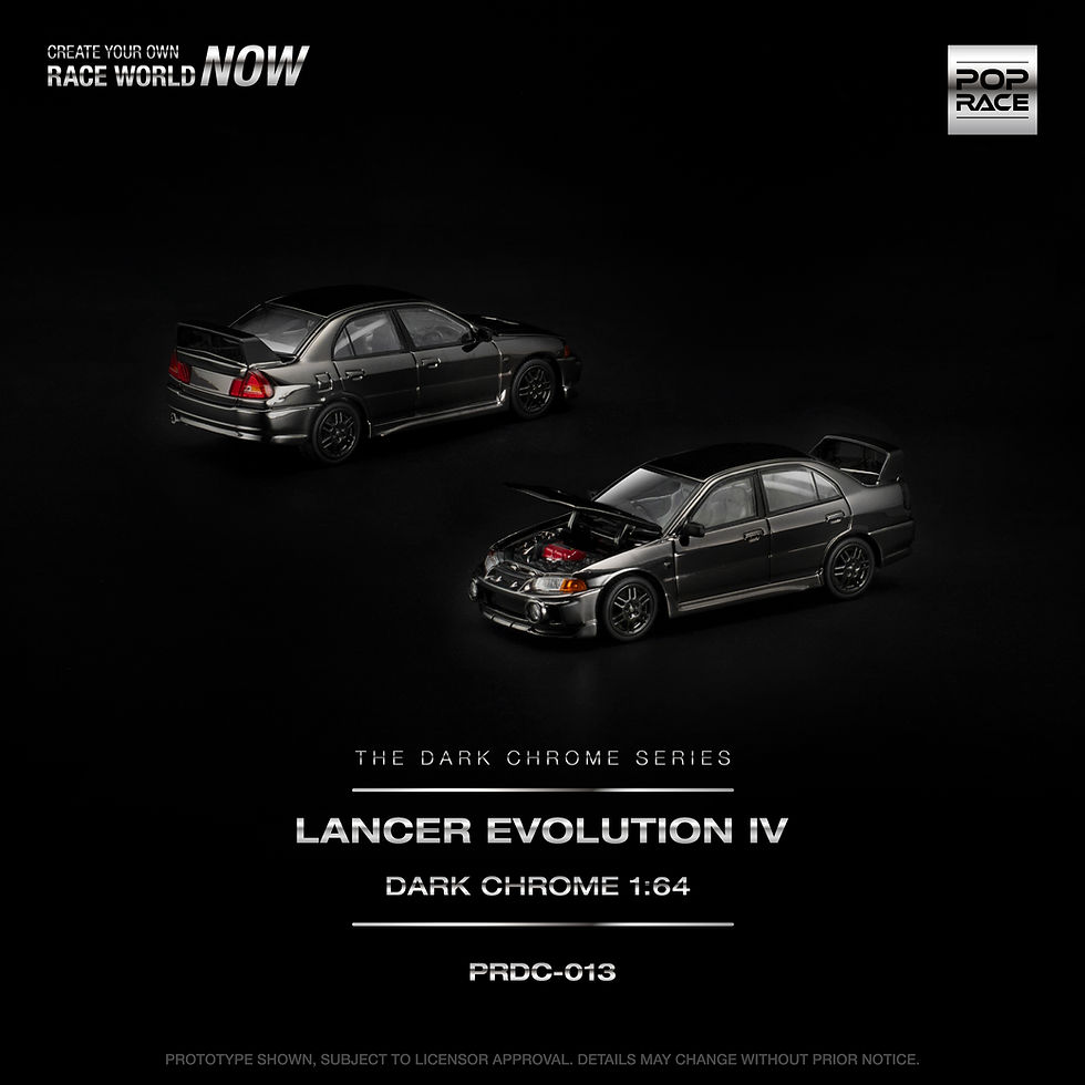 Thumbnail: Pop Race - LANCER EVOLUTION IV DARK CHROME