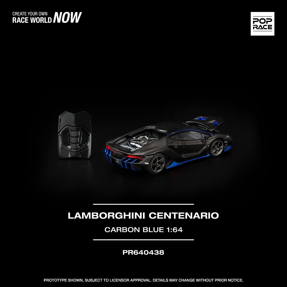 Thumbnail: Pop Race - LAMBORGHINI CENTENARIO CARBON BLUE