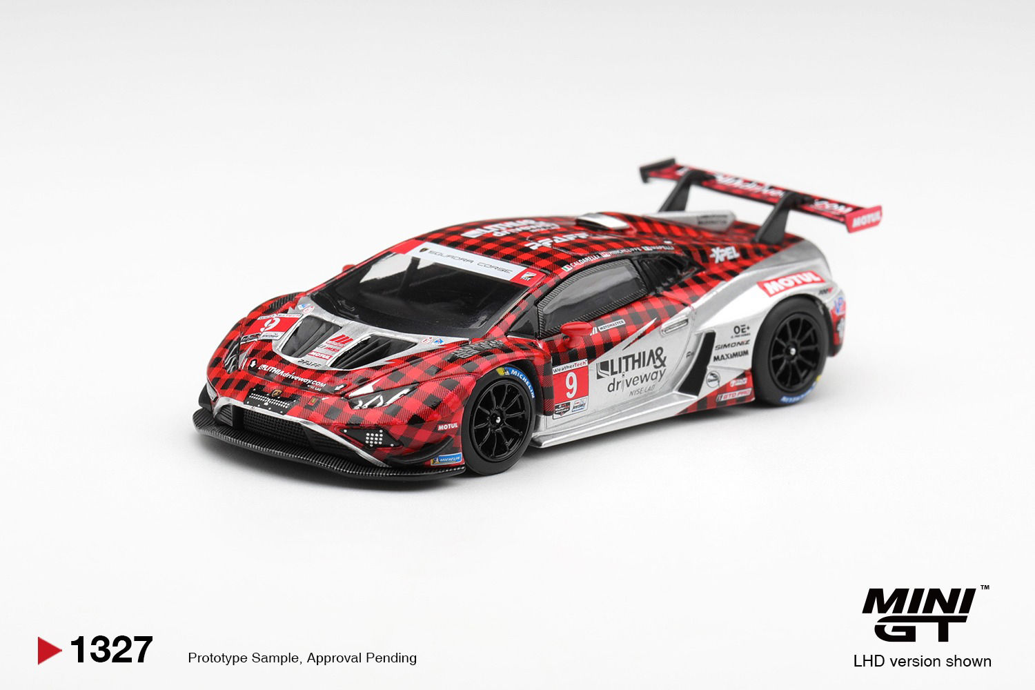 MiniGT - 1327 Lamborghini Huracan GT3 EVO2 #9 Pfaff Motorsports