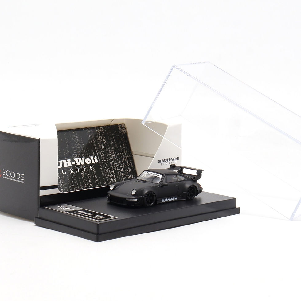 DECODE HEC - RWB 964 Matte Black - Black Wheels (LIMITED 500Pcs)