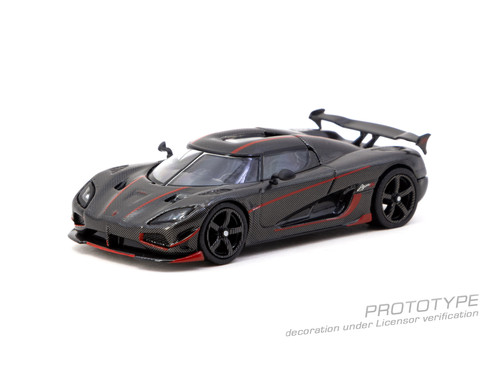ミニカー TARMAC KOENIGSEGG CARBON EDITION Tarmac Works GLOBAL64 Koenigsegg Agera RS Carbon Edition