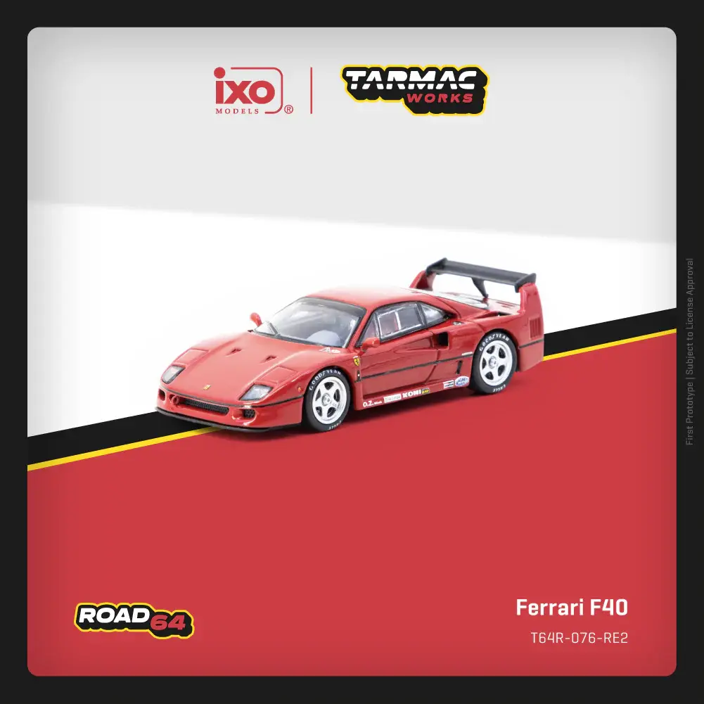 Tarmac Works - Ferrari F40 Red