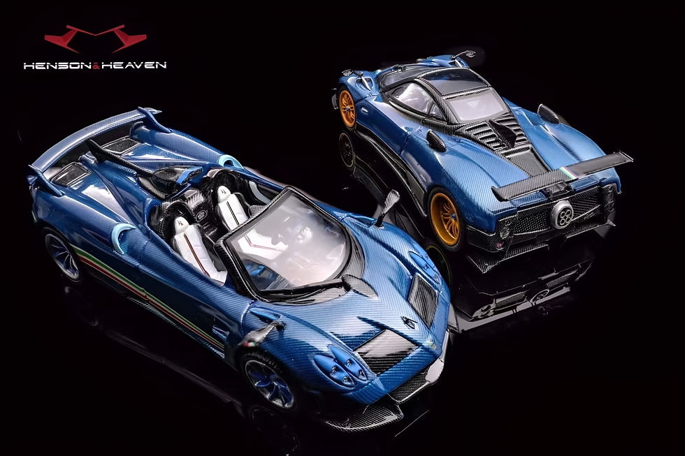 Thumbnail: HH Model - Pagani Zonda Tricolore - Blue Carbon Fiber