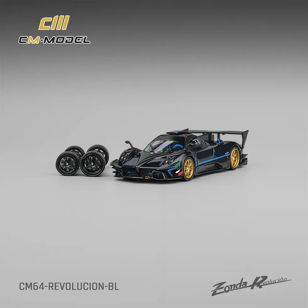 Thumbnail: CM-Model - Pagani Zonda Revlucion Metallic blue