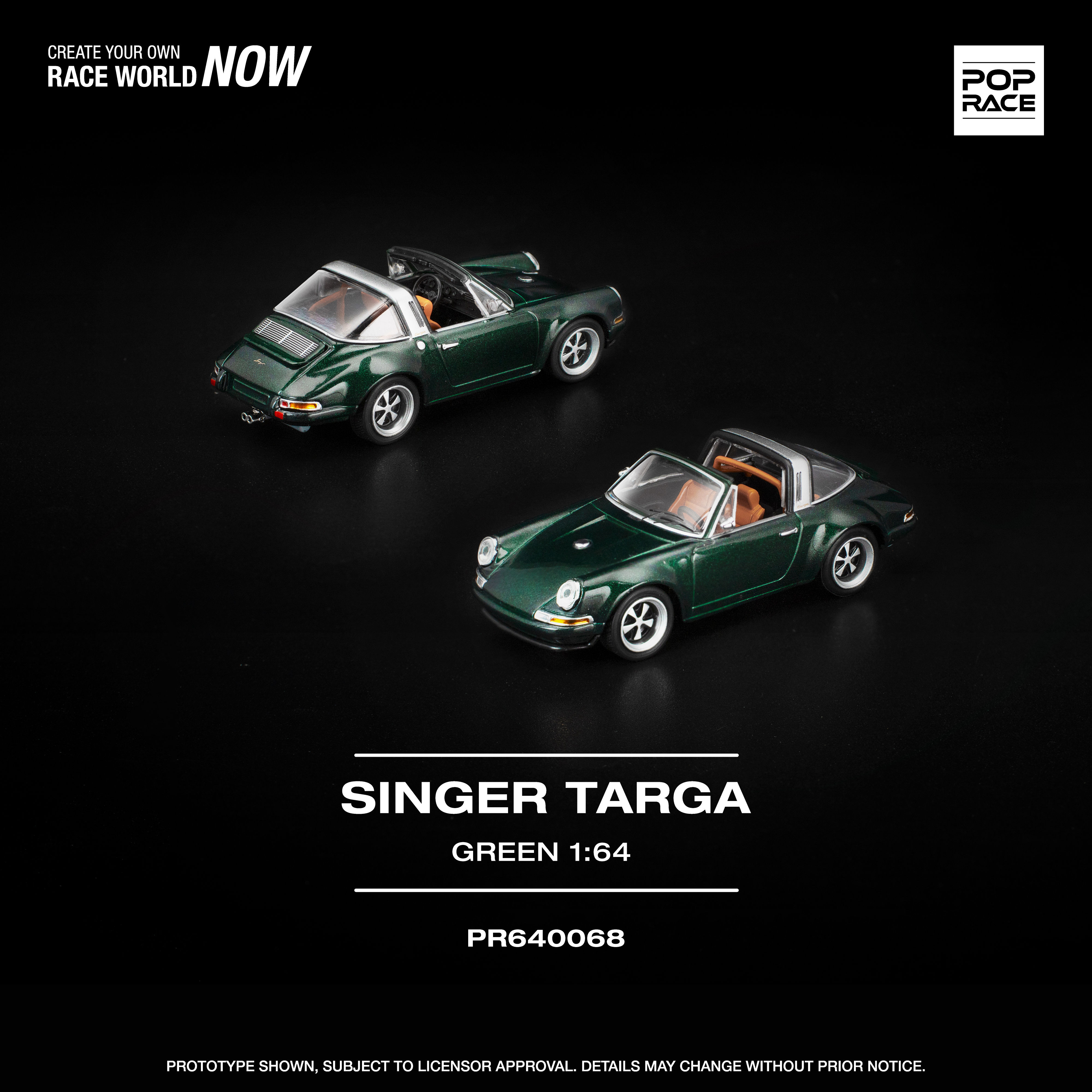 Pop Race - SINGER TARGA GREEN