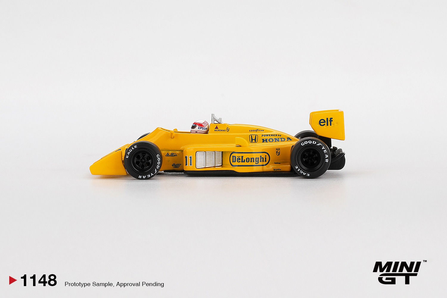 MiniGT - 1148 (Blister Pack) Lotus 99T #11 Satoru Nakajima 1987