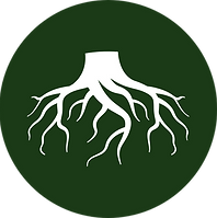 Green house music group Roots logo.