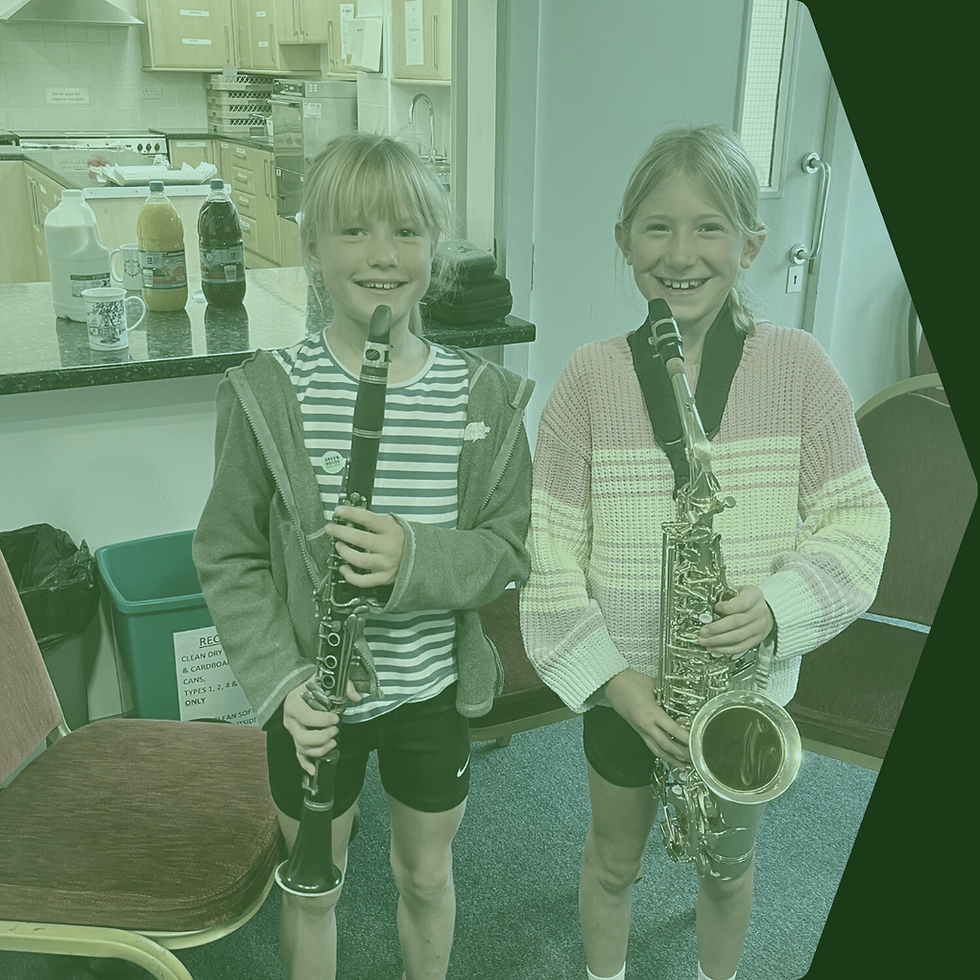 "It is a great idea to give the children chance to try out some different instruments"