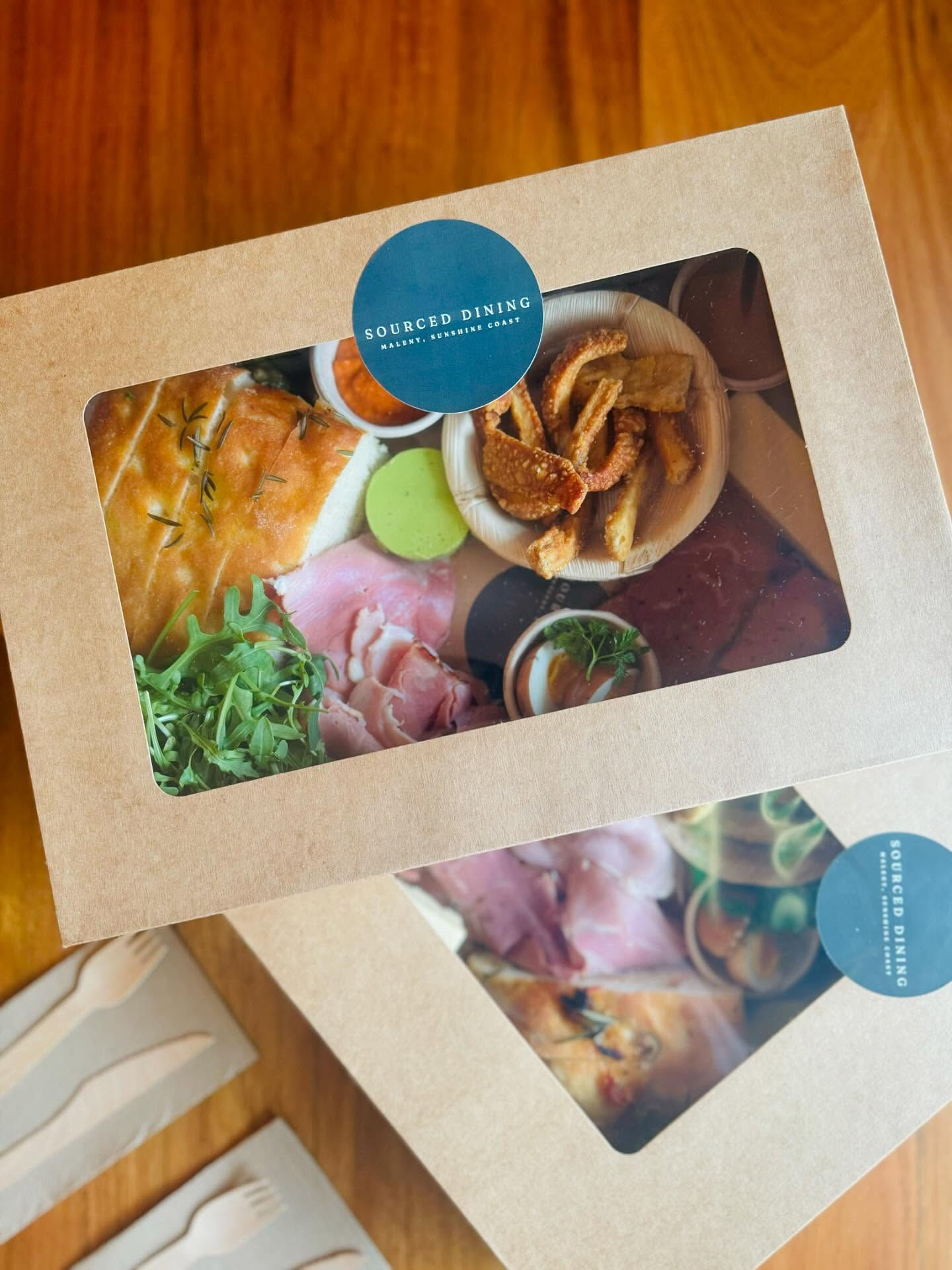 Ploughmans box for two