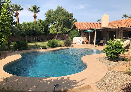 Pool Remodel in Surprise with Pebble Sheen