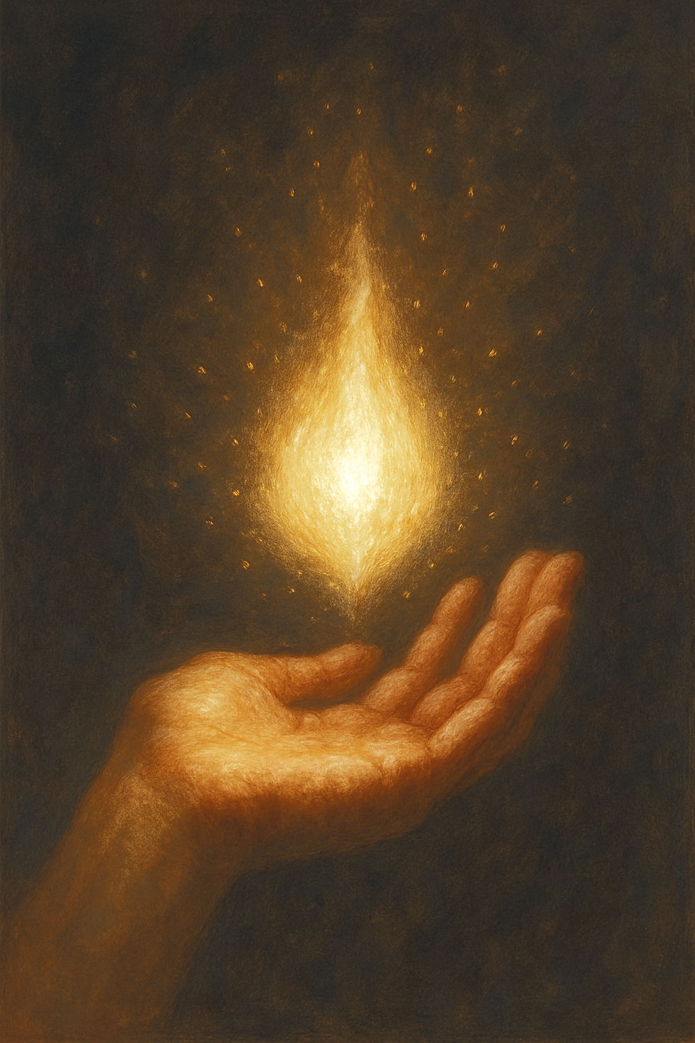 Walking with Truth and love in your palm