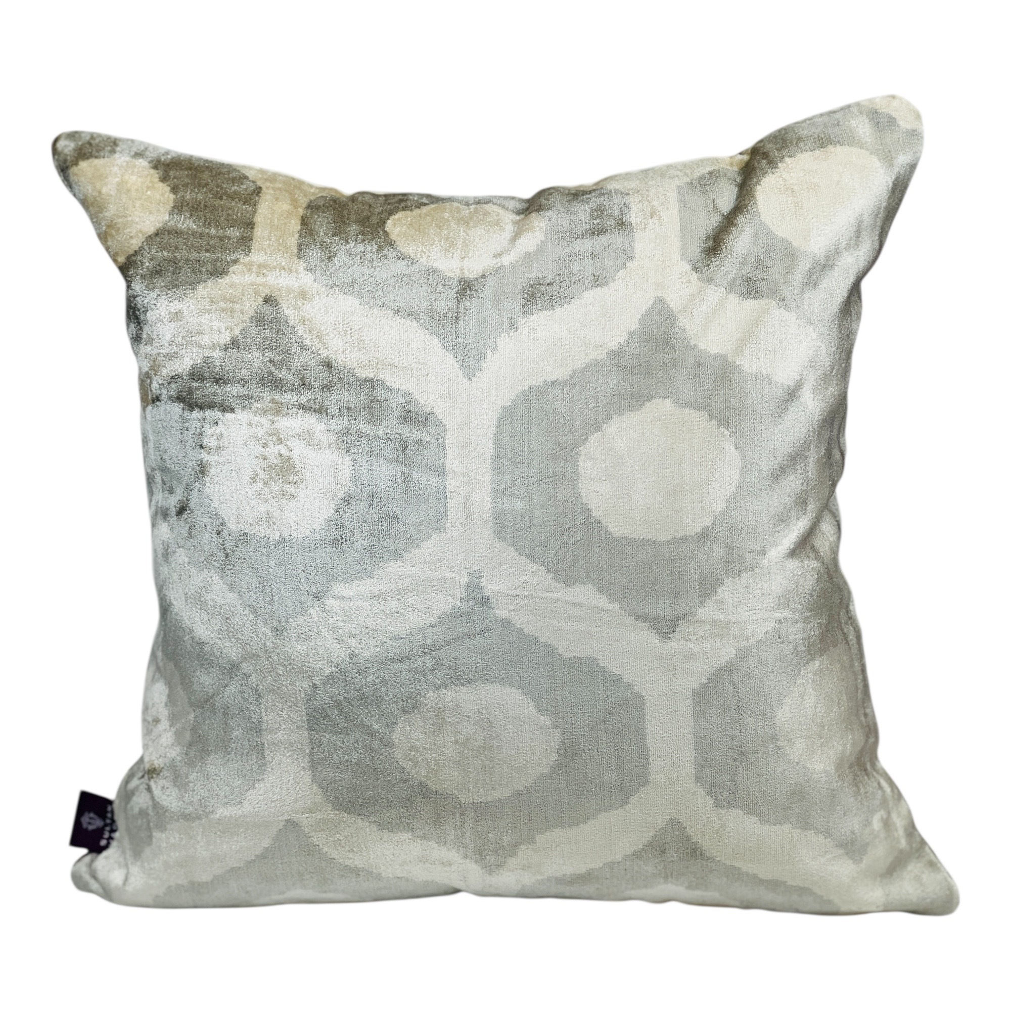 【Wシルクベルベットクッション43cm43cm】