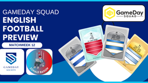 Matchweek 12 Preview