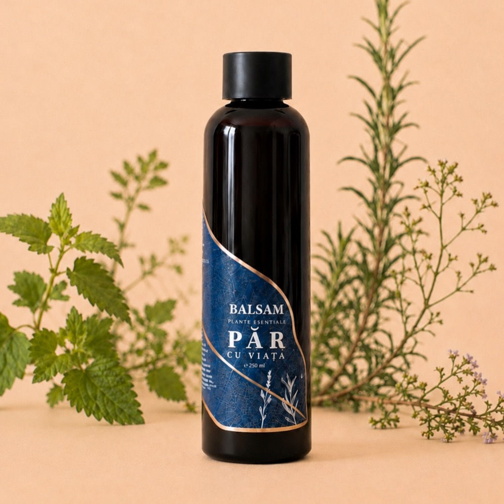 Balsam PAR CU VIATA - 7 plante Esentiale + Ulei de Ricin si Colagen