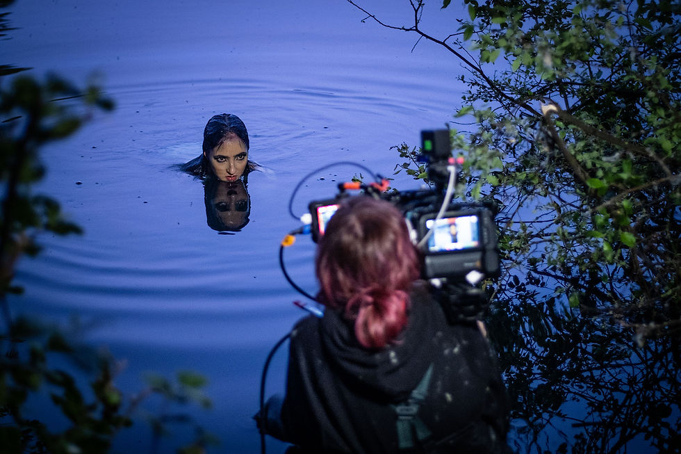 A BTS shot from the Lady Of The Lake with Ignis Films
