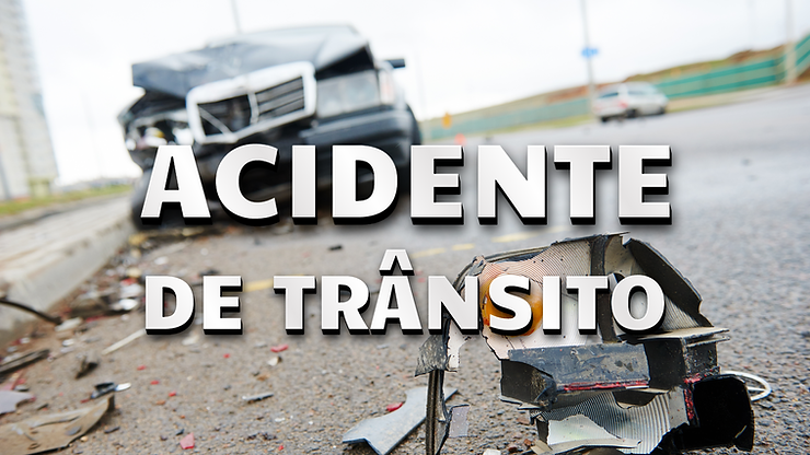 Imagem mostra veículos danificados após colisão traseira no bairro Santa Marta, em Camaquã