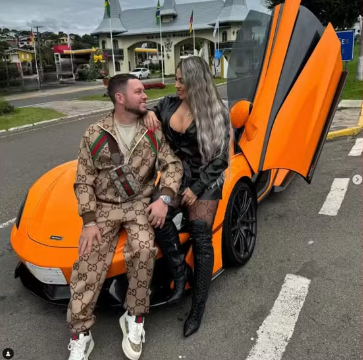 Casal de influenciadores Gladison Pieri e Pâmela Pavão, investigados por rifas ilegais e lavagem de dinheiro no Rio Grande do Sul