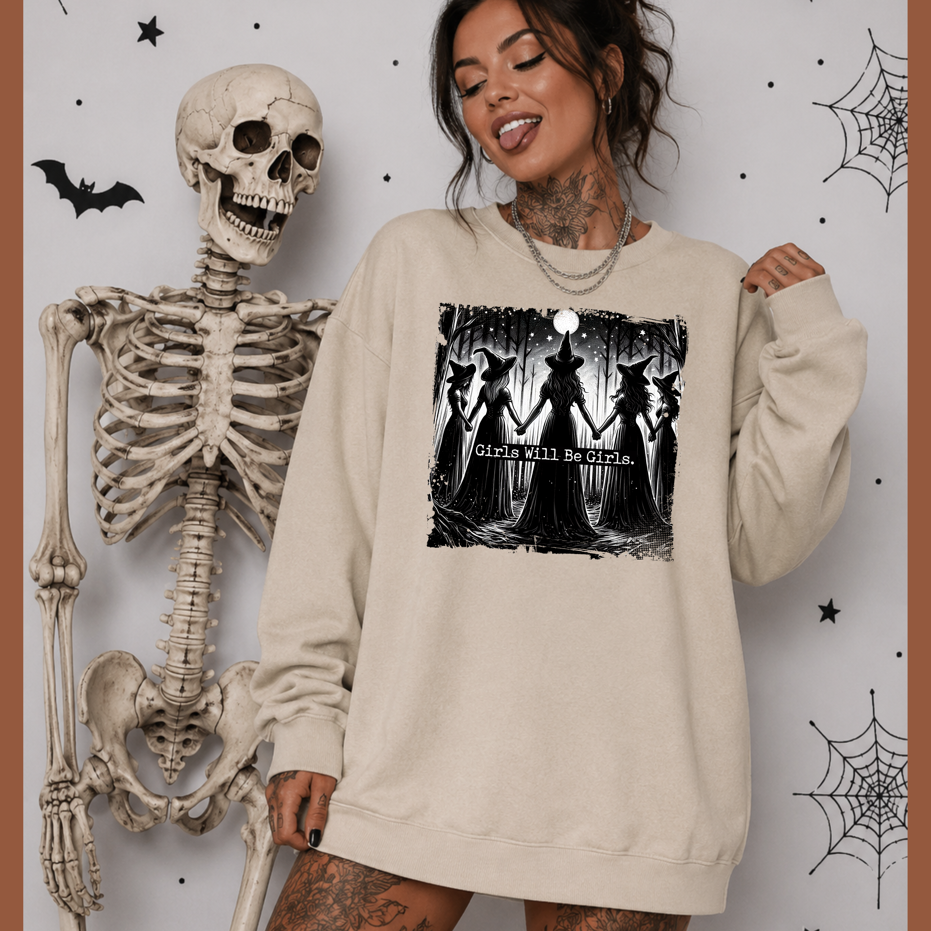 Girls Will Be Girls Sweater