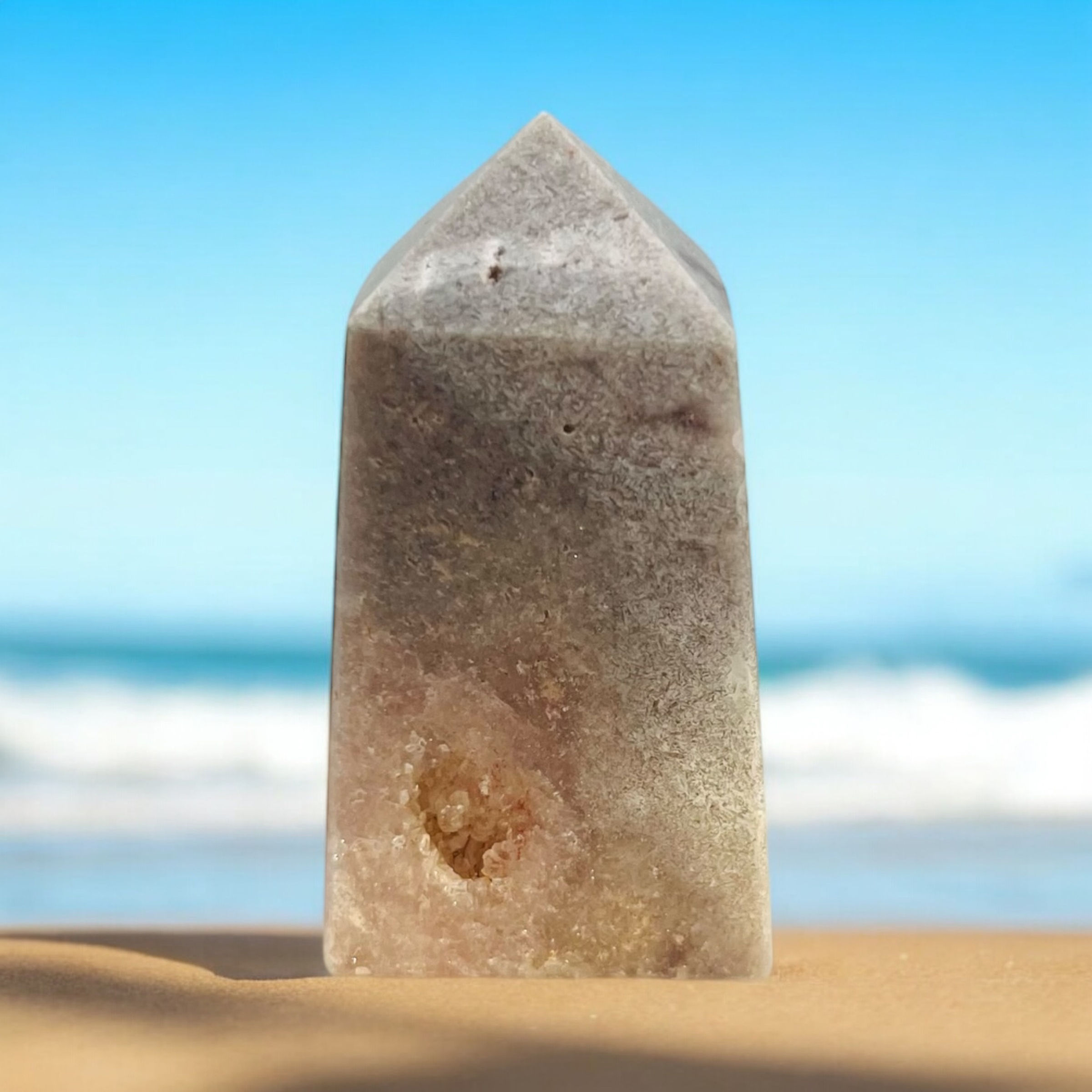 Pretty Pink Amethyst Point