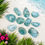 Thumbnail: Wholesale lot of Larimar Cabochons (10)